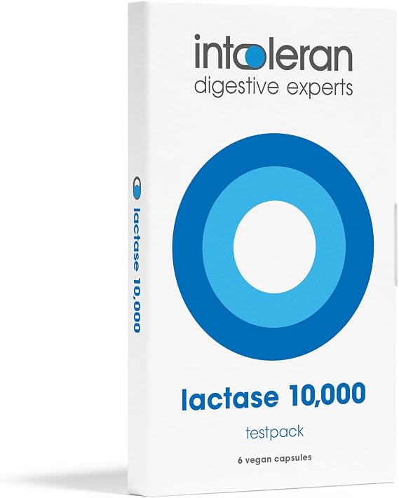 Intoleran Lactase 10,000 Digestive Enzymes Testpack - 6 Capsules