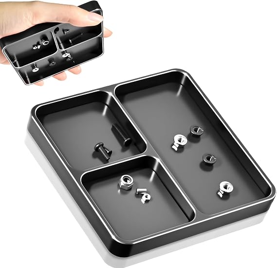Magnetic Screw Organizer Tray - Screw Holder Tool Tray for RC Models Repair