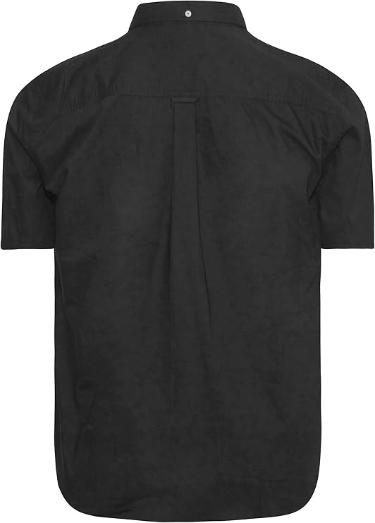 BadRhino Big & Tall Mens 2 Pack Short Sleeve Oxford Shirts White