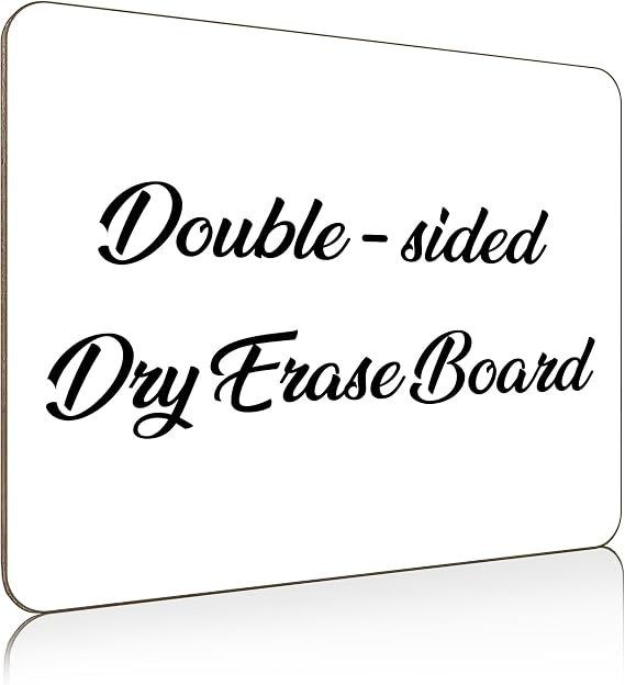 Dry Erase Board 9x12 Inch Mini Marker Board Whiteboard Small Dry Erase White Boards for Students, Office, Daily Lists