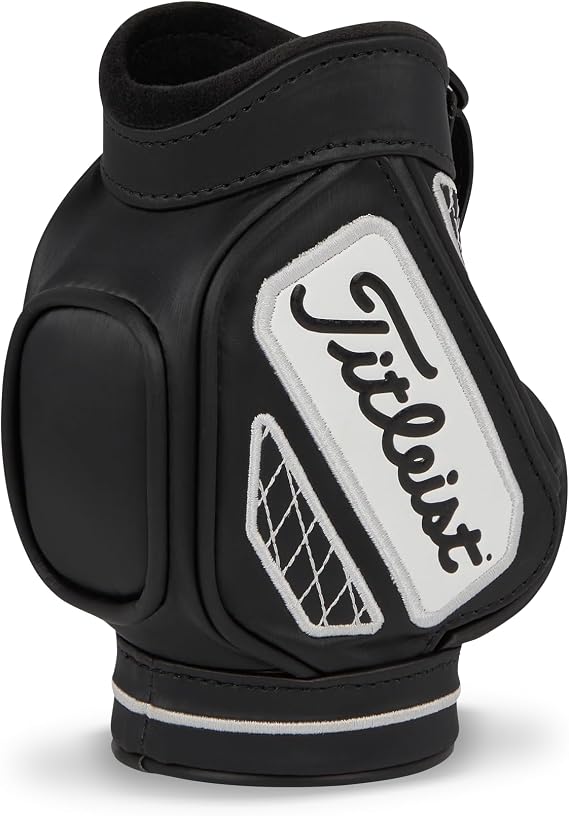 Titleist Desk Caddy (Black/White, 5.9"x3.6") 2023 Mini Display Bag
