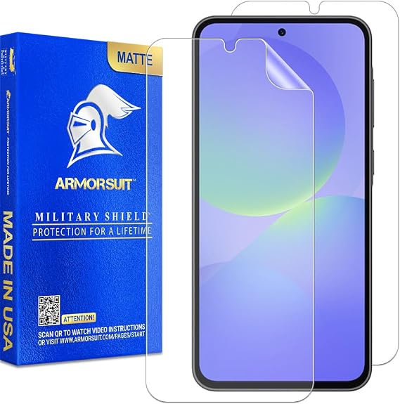 ArmorSuit 2 Pack Paper-Feel Texture Screen Protector for Samsung Galaxy A36 5G Case Friendly MilitaryShield Matte Film - Made in the USA