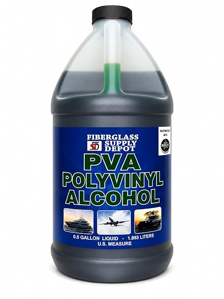 Fiberglass Supply Depot PARTALL Film #10 Polyvinyl Alcohol (PVA) Half Gallon