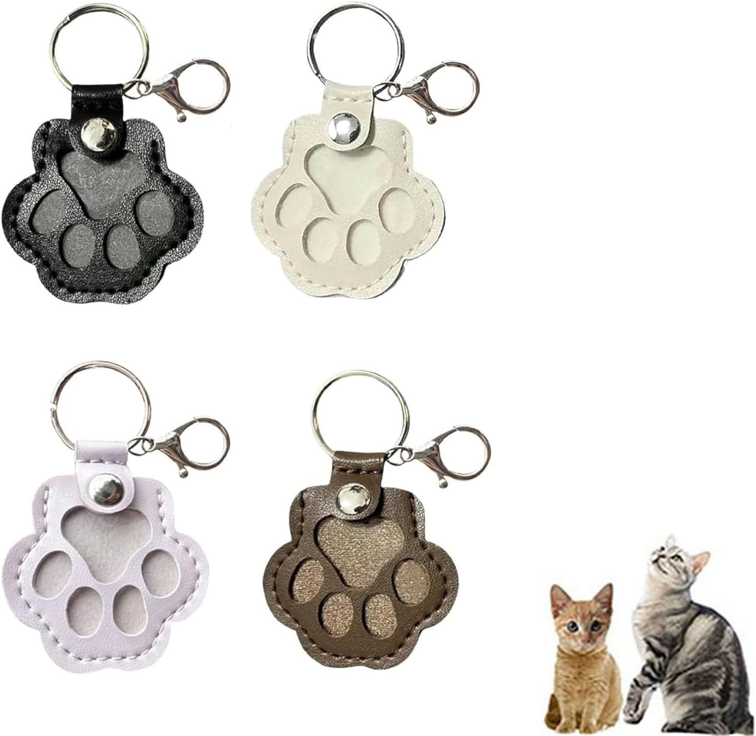 Pet Hair Storage Keychain for Dog Cat, Pets Hair Storage Collector, Pet Fur Memory Charm for Dog Cat