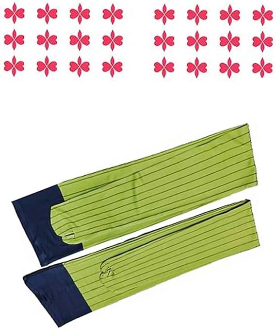 Ealipoi Mitsuri Socks Anime Demon Cosplay Mitsuri Cosplay Socks with Tattoo 2pcs