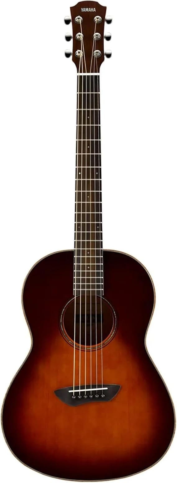 Yamaha CSF3M TBS All-Solid Parlor Size Acoustic Guitar, Old Violin Sunburst,Tobacco Brown Sunburst