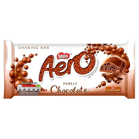 Nestle Aero Milk chocolate Bar 90g