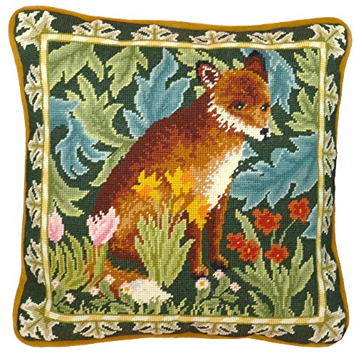 Bothy Threads Woodland Fox Needlepoint Kit William Morris