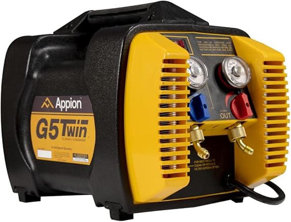 G5TWIN Twin Cylinder Recovery Unit, 3 liters