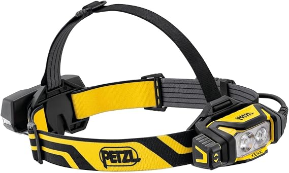 PETZL Xena Yüksek Performanslı Şarj Edilebilir Far - 1400 Lümen - Siyah/Sarı