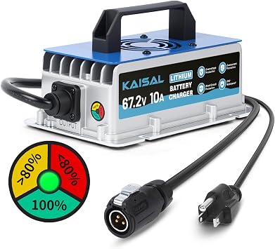 67.2V 10A Dirt Bike Battery Charger (for Surron)