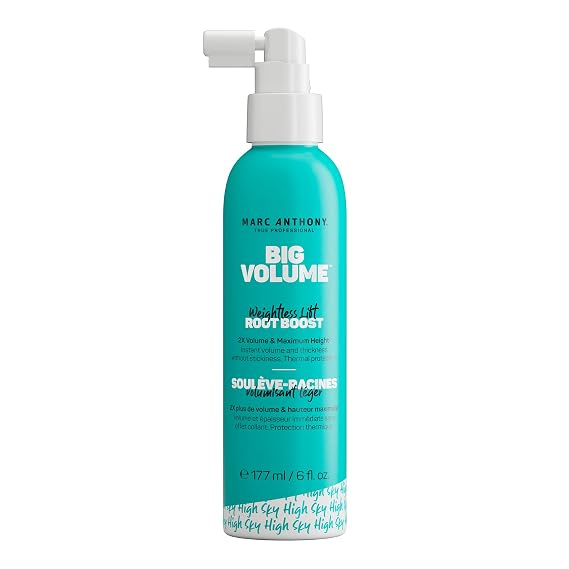 Marc Anthony Big Volume, Root Volumizing Hair Spray for Fine Thin Flat Hair | Lightweight Thickening Styling Hairspray without Crunch or Stickiness - Volumizing Hair Care for Wet & Dry Styling