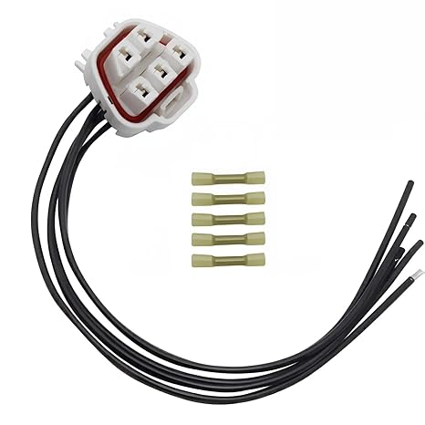 5 Pins Fuel Pump Connector Pigtail Plug Wire Harness Compatible with Toyota Hyundai Kia Lexus Mitsubishi,Replace for 90980-11077 9098011077