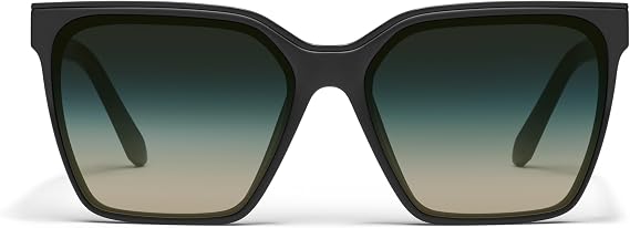 QUAY Level Up Sunglasses, Oversized Womens Square Sunglasses with UV Protected Lenses, Statement Designer Shades