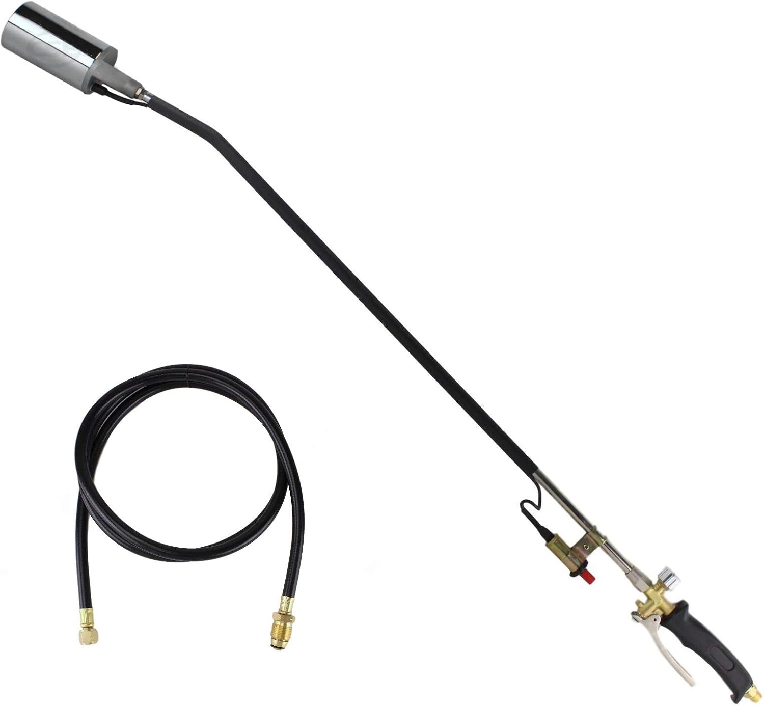 CSE Push-Start Propane Torch With 6 Foot Hose, 46 Extra Long Torch
