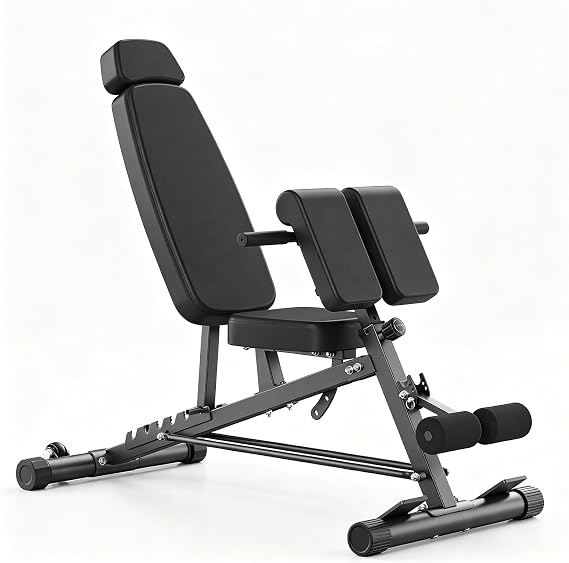 Adjustable Weight Bench, 660 LBS Heavy Duty Workout Bench Press