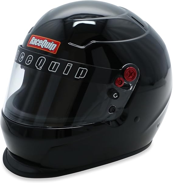 RaceQuip PRO25 SA2025 GLBLK SM Full Face Racing Helmet
