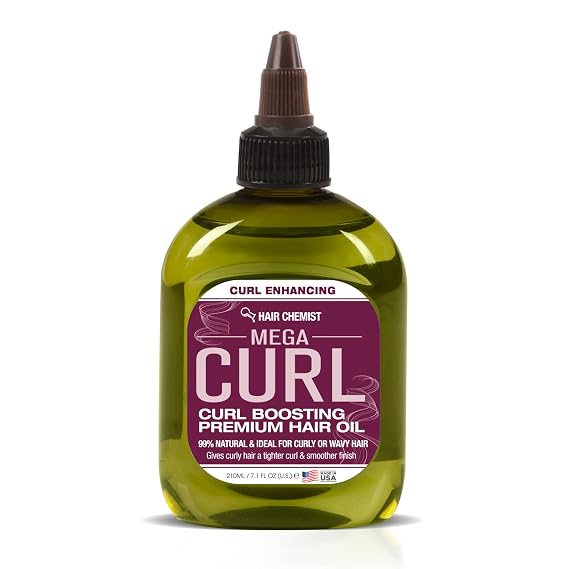 Hair Chemist Mega Curl Boosting Premium Hair Oil 7.78 Oz