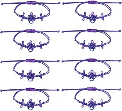 Valentines Day K-Style Bracelet, Friendship Matching Adjustable Bracelets Merch Toys - Handmade Concert Fans Costume Accessories, Gift for Couples, Men and WomenPurple Blue