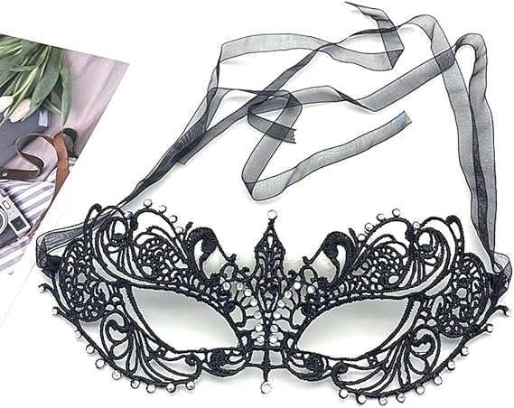 Women's Masquerade Mask Lace Eye Mask for Ball Proms and Party