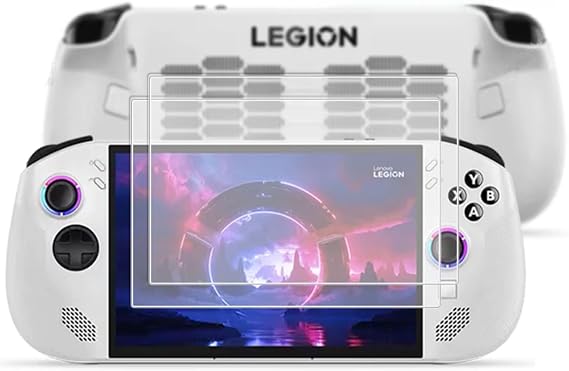 2 Pack Glass Screen Protector for Lenovo Legion Go S Handheld 8 inch 2025 - Tempered Glass Film/High Definition/9H Hardness/Scratch Resistant