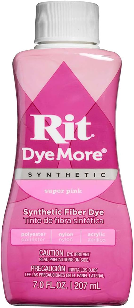 Rit DyeMore Liquid Dye, Super Pink 7-Ounce
