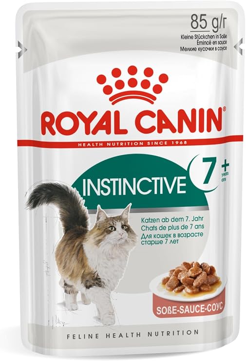 Royal Canin Instinctive +7 Gravy Pouch Yaşlı Kedi Maması 85 Gr X 12 Adet