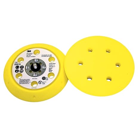 3M HOOKIT DUST-Free Backup PAD 6"