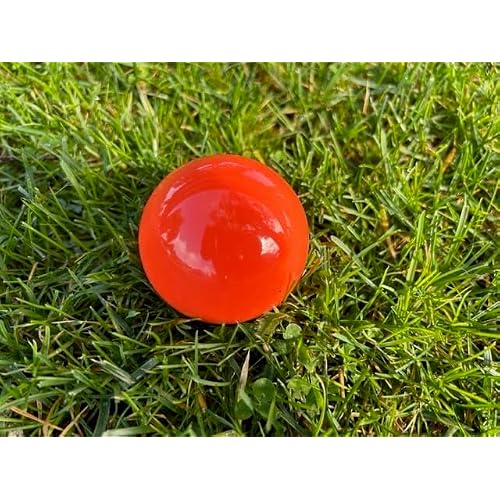 BuyBocceBalls Official Tournament-Grade Pallino Set – Single Orange pallino, 60mm – Use with 100–110mm Bocce Balls