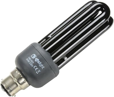 Black Light, Ultra Violet lamp, Low Energy, BC, 20W