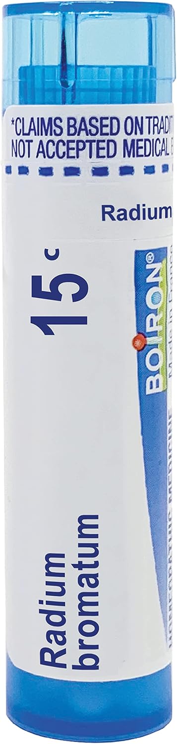 Boiron Radium Bromatum 15C Md 80 Pellets for itching with Burning Sensation Improved by Scratching