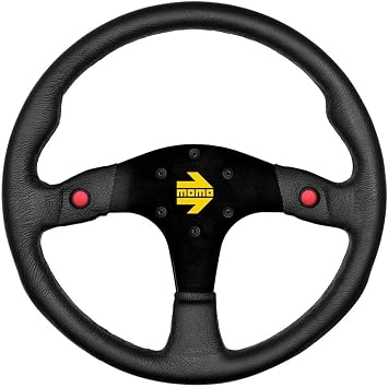Momo R1980_35L Mod 80 350 mm Leather Steering Wheel