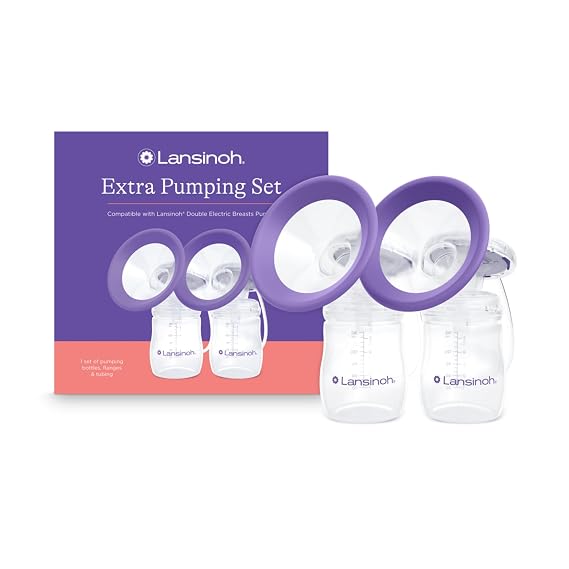 Lansinoh Extra Pumping Set for NaturalWave and Signature Pro Breast Pumps