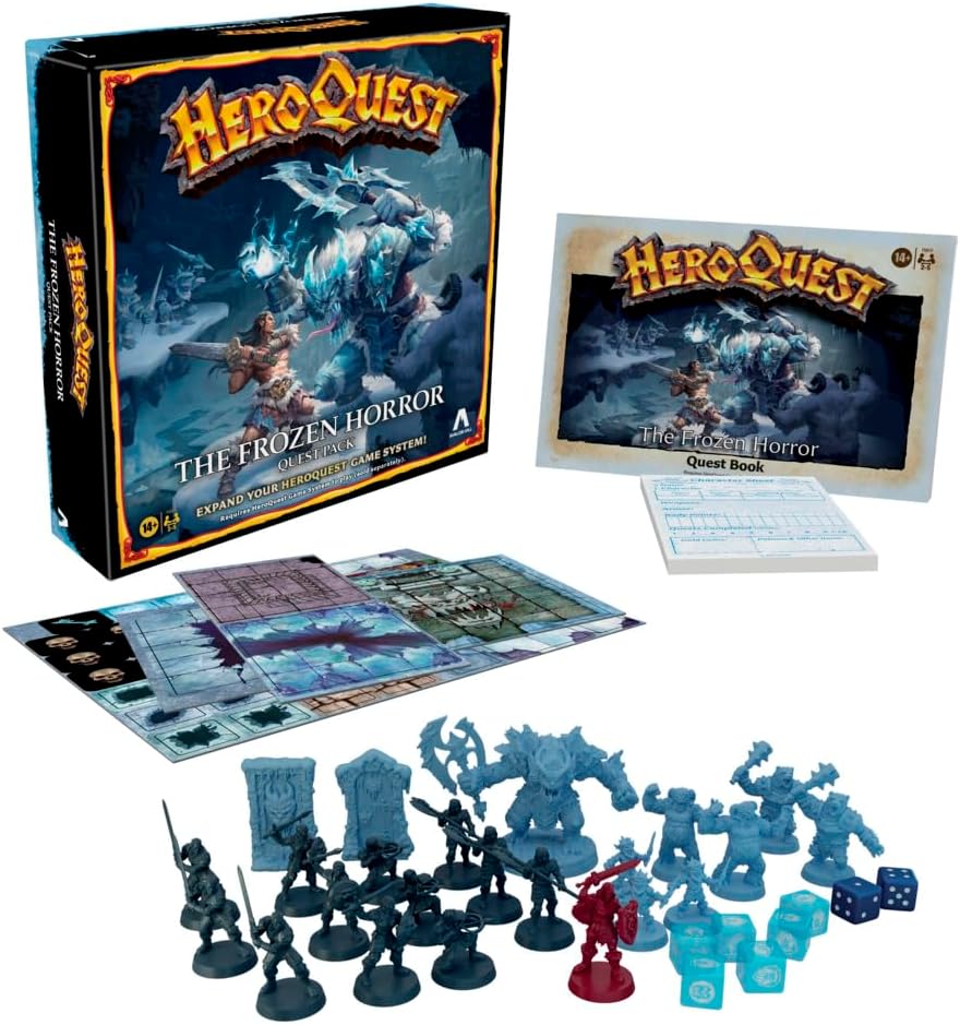 Hasbro Avalon Hill HeroQuest - The Frozen Horror Game