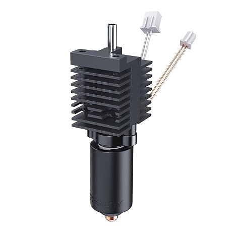 Creality K2 Plus Ceramic Heating Block Kit, 3D Printer 350°C High Temperature Resistant Heating Block Kit with Heatsink and Quick Swap Nozzle for K2 Plus