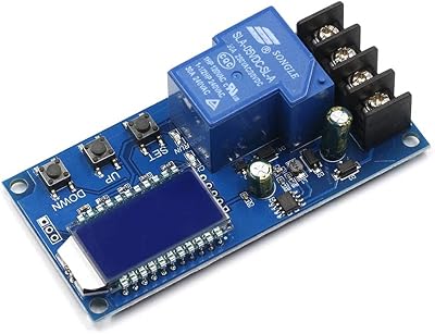 Rakstore DC 6-60V 30A Storage Battery Charging Control Module Protection Board Charger Time Switch LCD Display XY-L30A