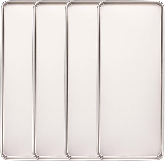 4PCS Medium Tray for Harvest Right Home Pro Freeze Dryer M, Compatible with Harvest Right Freeze Dryer Accessories Stainless Steel Trays M