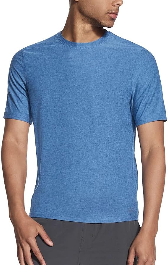 Skechers Men's GO DRI All Day T-Shirt Pacific Blue/M