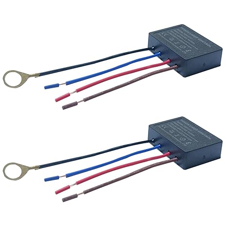Touch Lamp Dimmer Switch, 2 Pack 3-Level Touch Sensor Control Module