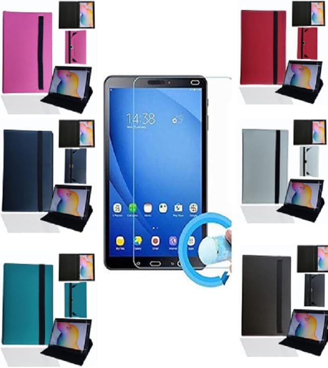 Tablet Standlı Tablet Kılıfı + Nano Ekran Koruyucu Siyah Apple iPad Mini 2 7.9" ile uyumlu