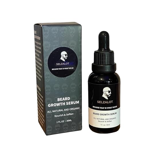 Beard Growth Oil Serum for Men All Natural and Organic Bread Grooming Oil For Men Unscented Facial Hair Serum For Beard Gifts Ideas For Him Self Care Products 30ml