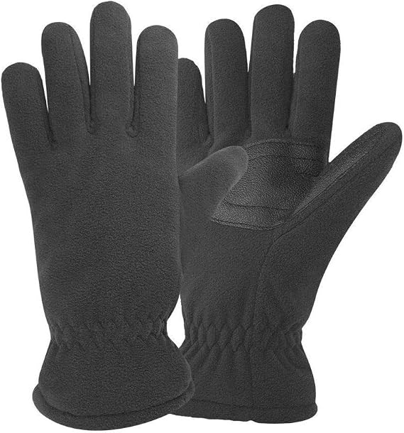 Boys Microfleece Waterproof Glove - Insulated for Cold Winter Weather