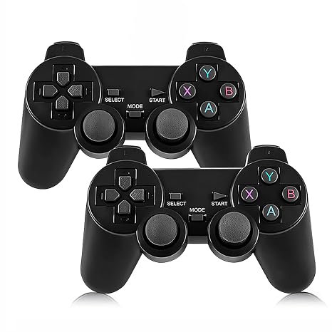 FWTBOOM 2 PCS Wireless controller,Game controller for HDMI port, Gaming 4k HD Player Output TV Box Console, Adapted to Computer Monitors, LCD TV screen