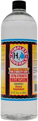 Magnesium Ionic Mineral Water Extra Strength 4X Concentrate 4,800 ppm 32 fl. oz.