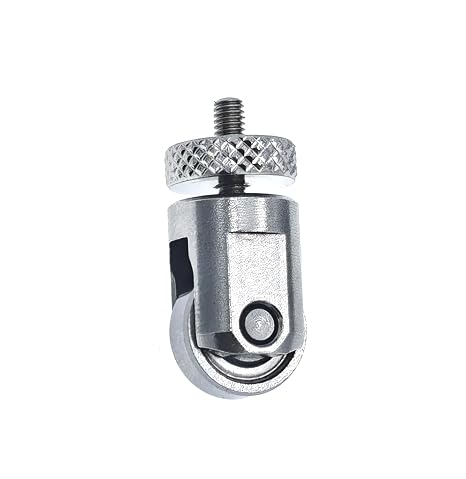 SUXING Roller Contact Point For Dial Indicator Depth Gauge Tool 10mm Diameter Wheel M2.5 Thread with Nut