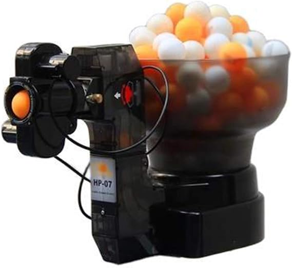 Table Tennis Robot Ping Pong Robot Automatic Table Tennis Machine with 36 Different Spin Balls for Training,Automatic Table Tennis Ball Machine
