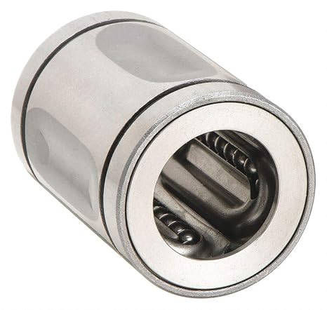 Thomson A122026, Ball Bushing Bearing, Precision Steel, A Grade, Closed, for end supported applications; use with 0.75 in Diameter Shaft, Class S