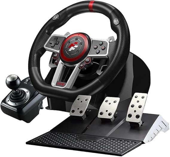 FLASHFIRE SUZUKA WHEEL 900R ES900R Racing Wheel, Steering Wheel Controller, Japanese Instruction Manual Included English Language Not