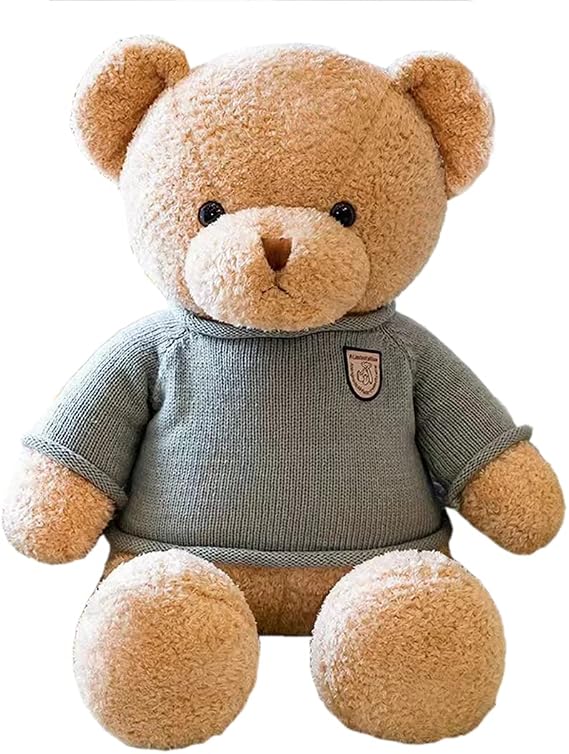Bear Plush, Cute, Realistic Bear Plush, Super Squishy Plush, Round Pillow, Soft Sleeping Pillow, Body Pillow, Comfortable Body Pillow, Sofa Backrest, Fluffy, Funny Gift, Celebration, Christmas
