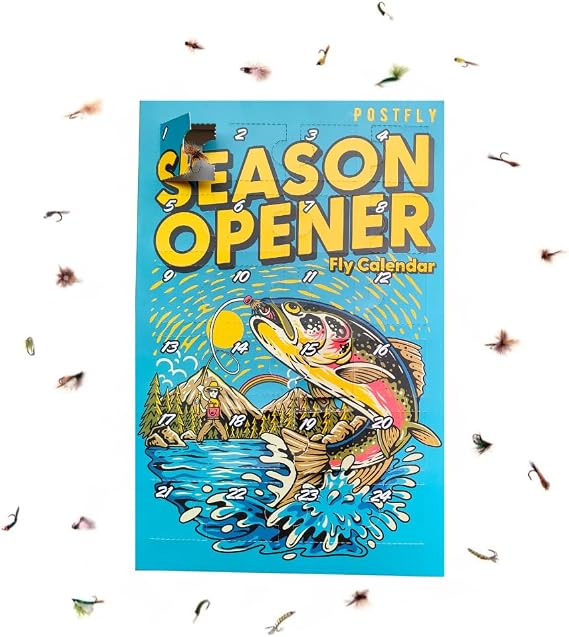 Postfly Fly Fishing Trout Fly Advent Calendar
